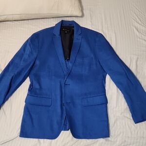 INC International Concepts Vibrant Blue Blazer